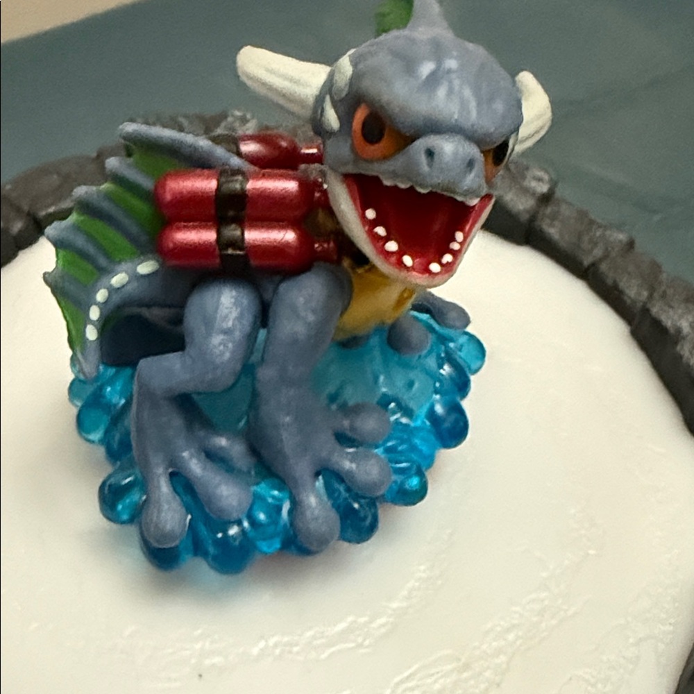 Exciting Blue and Red Adventure Figure